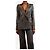 Isabel Marant Silberner Lurex-Blazer - size UK 8 - Ansicht 3