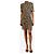 Isabel Marant Kurzes Kleid mit Multi-Kreis-Print - size UK 8 Mehrfarben - Ansicht 3
