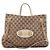 Gucci Borsa 2way Horsebit 1955 in canvas GG marrone