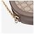 Gucci Mini borsa a tracolla rotonda GG Ophidia marrone con catena - vista 3