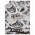 Stella Mc Cartney Sciarpa in seta multicolore con stampa gatto - vista 3