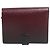 Delvaux Cartera compacta Léonce degradado burdeos