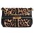 Dolce & Gabbana Borsa a tracolla Marlene con stampa leopardata nera Nero
