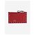 Valentino Tarjetero Rockstuds de piel roja - vista 2