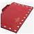 Valentino Tarjetero Rockstuds de piel roja - vista 3