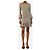 Alaïa Mini abito in maglia a maniche lunghe bianco e nero - size UK 8 - vista 3