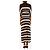 Proenza Schouler Abito a righe marroni e crema con colletto - size S Marrone - vista 2