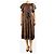 Ulla Johnson Abito midi in misto seta blu - size UK 8 - vista 3