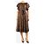 Ulla Johnson Abito midi in misto seta blu - size UK 8 - vista 4