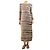 Veronica Beard Gestreiftes Strickkleid in Braun - size S
