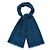 Salvatore Ferragamo Sciarpa Stole con Stampa Monogram Gancini Blu
