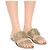 Salvatore Ferragamo Sandali TARYN Gold Metallic Multicolore - vista 12