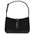 Saint Laurent Borsa a tracolla Cassandra Monogram LE Small Hobo Nero