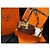 Hermès Cintura reversibile classica larga Gold Nero e Borgogna Multicolore - vista 3