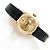 Rolex Datejust Gold Damen Lederuhr Classic Vintage Schwarz - Ansicht 18
