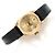 Rolex Datejust Gold Damen Lederuhr Classic Vintage Schwarz - Ansicht 19