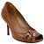Gucci Décolleté open toe con nappe Marrone