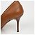 Gucci Décolleté open toe con nappe Marrone - vista 12