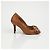 Gucci Décolleté open toe con nappe Marrone - vista 2