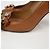 Gucci Décolleté open toe con nappe Marrone - vista 7