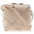 Bottega Veneta Mini Borsa a Tracolla Intrecciato Arancione - vista 3