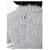 Thom Browne Irischer Pointelle-Rollkragenpullover mit diagonalen Armbändern Silber  - Ansicht 5
