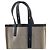 Salvatore Ferragamo Borsa Tote in tela con logo da donna NERO NATU Multicolore - vista 7