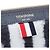 Thom Browne Borsa a Mano Meniro Shearling Bar Clutch Bag stamp: Nero - vista 5