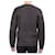 Lanvin Geometrischer Rundhals-Strickpullover Schwarz  - Ansicht 4