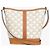 Céline Small Bucket Trionf Canvas Calfskin Arancione - vista 3