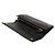Prada Saffiano Triangle Long Wallet mit Klappe stamp: QHH Schwarz - Ansicht 4