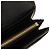 Prada Saffiano Triangle Long Wallet mit Klappe stamp: QHH Schwarz - Ansicht 6
