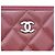 Chanel Clutch in pelle di agnello New Medium Rosso - vista 5