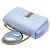 Burberry Bolsa de Ombro Lola Small em Pele Acolchoada para Mulher LL SM LOLA CL QXC Azul - vista 4