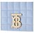 Burberry Bolsa de Ombro Lola Small em Pele Acolchoada para Mulher LL SM LOLA CL QXC Azul - vista 7