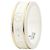 Gucci Anello Iconic in ceramica e oro giallo Misura