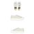 Dior Sneakers basse Work and Oblique da donna (Ivory/Gold) Bianco - vista 4