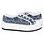 Dior Sneakers basse con platform in denim e tweed da donna - Work (Blue)