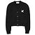 Céline Kaschmir-Cardigan für Damen Schwarz