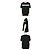 T-shirt a maniche corte in cotone con logo RUBBERISED da uomo Moncler (Black) Multicolore - vista 2