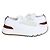 Brunello Cucinelli Sneakers Runner in maglia con inserti in pelle da uomo (White) Bianco