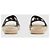 Gucci Sandali slide con ritagli intrecciati - vista 7