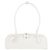 Alaïa Borsa a spalla Medium Le Techel in capretto lucido Argento