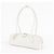Alaïa Borsa a spalla Medium Le Techel in capretto lucido Argento - vista 10