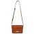 Céline Borsa Tin Triomphe in pelle di vitello naturale Rosso