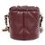 Chanel Borsa a secchiello mini Coco Crush in pelle burgundy Rosso - vista 3