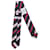 Thom Browne Cravatta a righe in seta e cotone Multicolore  - vista 6