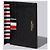 Thom Browne Tarjetero doble de piel granulada negra Multicolor - vista 5