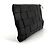Bottega Veneta Clutch Piatta Intrecciato Nero - vista 4