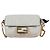 Fendi Borsa a Tracolla Mini Baguette Tote Bianco